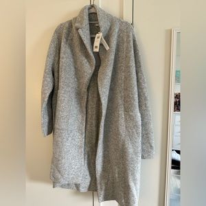Vince wool trenchcoat. New with tags. Size L.